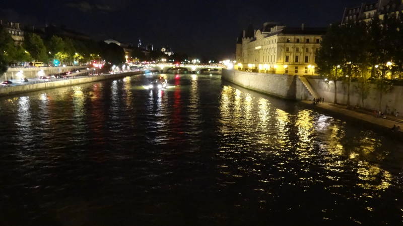 An der Seine bei Nacht